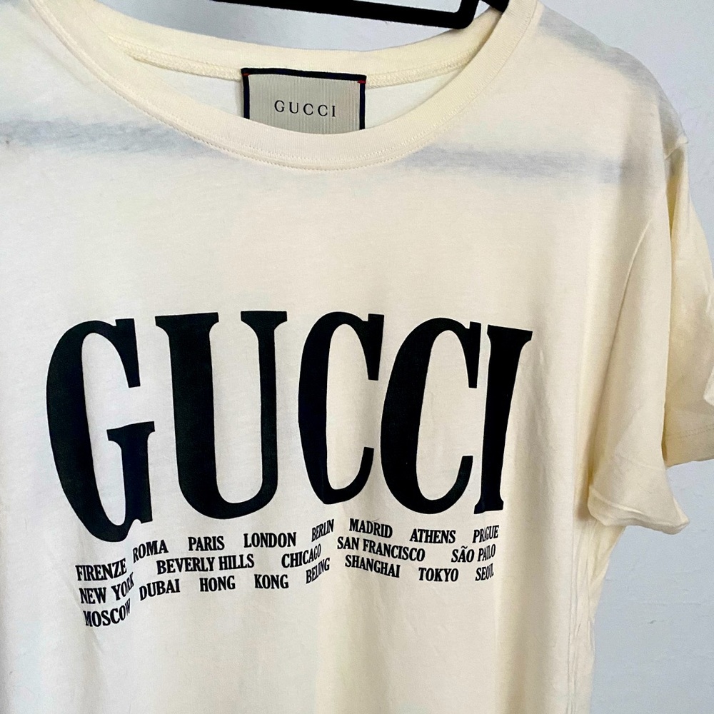 Authentic Gucci Cities tee *comes with all original tags and box*